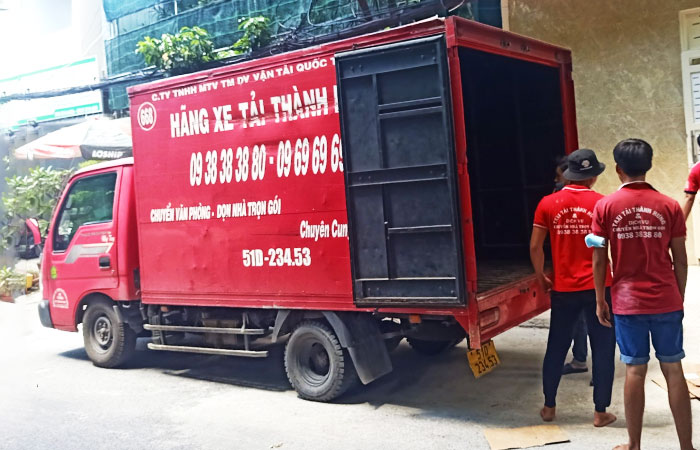 Giá dịch vụ chuyển nhà trọn gói TPHCM